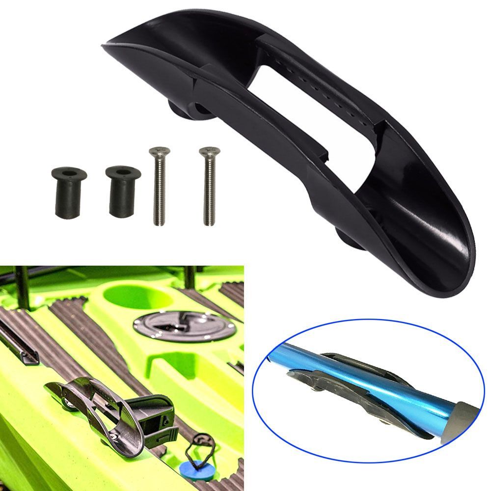 Black Canoe Boat Deck Mount Ma - Fishing Kayak Paddle recension och pris