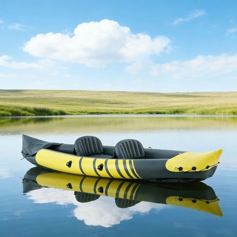 Double Seat Inflatable Fishing - Fishing Kayak Paddle recension och pris