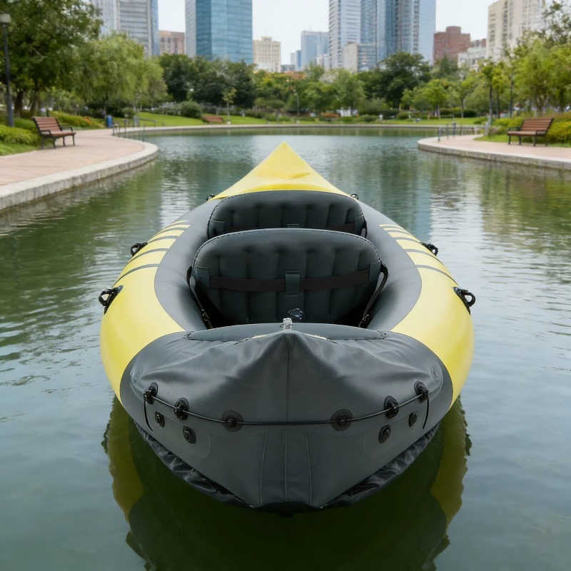 Double Seat Inflatable Fishing - Fishing Kayak Paddle recension och pris