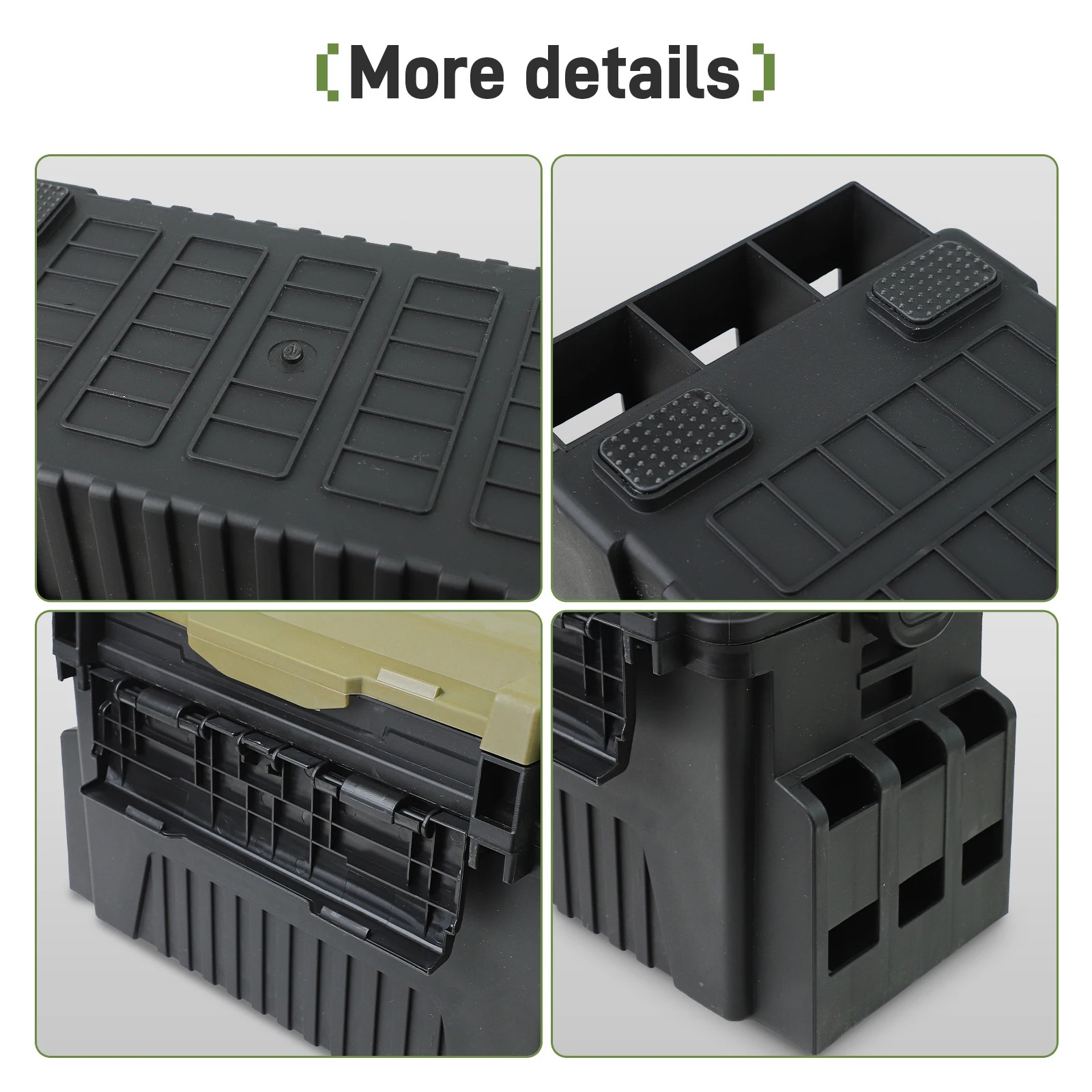 Fishing Tackle Box Double Laye - Fishing Kayak Crate recension och pris